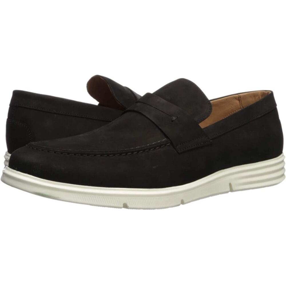 Drivers Club USA New Haven Black Nobuck Loafer NIB